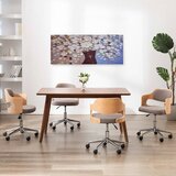 vidaXL Set zidnih slika na platnu s uzorkom cvijeća u vazi 150 x 60 cm Cijene