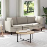  Set namještaja za dnevni boravak 3 pcs Zobena Tkanina | shoptok.hr