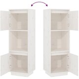 Visoka komoda bijela 38x35x117 cm od masivne borovine | shoptok.hr