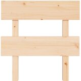 Uzglavlje za krevet 78,5 x 3 x 81 cm od masivne borovine | shoptok.hr