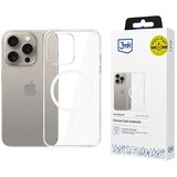 3mk CLEAR MAGCASE ZA APPLE IPHONE 15 PRO MAX ZAŠČITA ZA TELEFON, (5000299230) | Shoptok.si