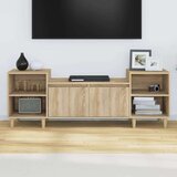TV ormarić boja hrasta sonome 160x35x55 cm konstruirano drvo | shoptok.hr