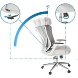 MID.YOU Pisarniški Stol Faleo W, Siva | Shoptok.si