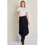 Legendww midi jeans suknja sa dugmicima Cene