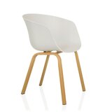 MID.YOU Naslanjač Oslo W, Bela | Shoptok.si