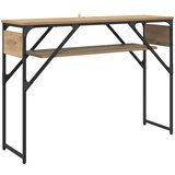  Konzolnistol Umjetnički hrast 105x30x75cm Konstruirano drvo | Eponuda.ba