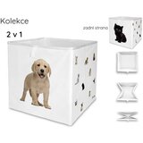 Butter Kings Bijeli tekstilni organizator za dječje igračke 32x32x32 cm The Cutest Ones – | shoptok.hr