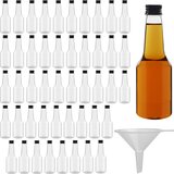 BELLE VOUS 48x mini plastenka s črnim pokrovčkom in lijakom 100ml u