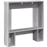 vidaXL Okvir za kamin siva sonoma 81x18x82 cm inženirski les | Shoptok.si
