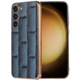INORCO Za Samsung Galaxy S23 nano galvanizirana torbica za telefon mahjong tekstura iz pravega govejega usnja+PC+ovitek TPU, (22036443) Cene
