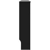  Pokrov za radijator crni 172 x 19 x 81,5 cm MDF | shoptok.hr