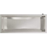  Vrtna posuda za sadnju s LED svjetlom 2 kom. Srebrna - Nehrđajući čelik 40 x 100 x 40 cm 2 | shoptok.hr