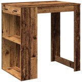vidaXL barski stol boja starog drva 102x70x103,5 cm konstruirano drvo | shoptok.hr