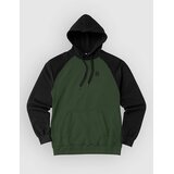 Loose Riders Ess. Black Fleece Hoodie olive Cene