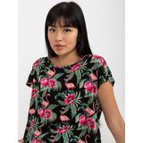Sublevel Blouse-D73771R10978P-black-green | Shoptok.si