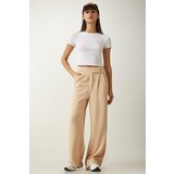  Women's Cream Waist Velcro Comfortable Palazzo Pants | Shoptok.si