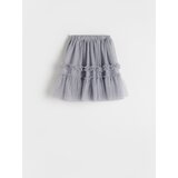 Reserved - Suknja od tila - light grey | shoptok.hr