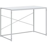 Maison Chic Računalniška miza - pisarniška miza bela 110x60x70 cm inženirski les, (21785164) Cene