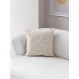 Aberto Design dekorativna jastučnica Tuffet, 43x43 cm, Krem Cene