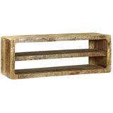TV ormar s policom Smeđa 100 x 32 x 36 cm Čvrsto drvo manga | shoptok.hr