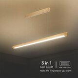  LED luster na sajli LED/36W/230V 3000/4000/6400K zlatni | Eponuda.com