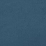  Posteljni okvir z vzglavjem temno moder 140x190 cm žamet, (20904930) | Shoptok.si