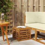  Vanjska stolica klupa Prirodna 43 x 43 x 37 cm - Prirodna 40 cm Zatvoren prostor za noge | shoptok.hr