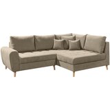 MID.YOU KOTNA SEDEŽNA GARNITURA, mikrovelur peščene barve | Shoptok.si