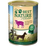  Ekonomično pakiranje Best Nature Dog Adult 12 x 400 g - Janjetina, krumpir i peršin | shoptok.hr
