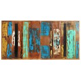  Blagovaonski stol 140 x 70 x 76 cm od masivnog obnovljenog drva | shoptok.hr