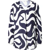 Key Largo Bluza 'WIND' mornarska / bela