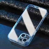 INORCO SULADA za iPhone 14 Plus TPU okvir iz kaljenega stekla, zadnja stran ohišja telefona, zaščita za leče, bleščice, galvansko prevleka, (22036392) | Shoptok.si