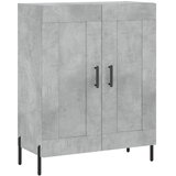  Visoka komoda siva betona 69,5x34x180 cm od konstruiranog drva Slike
