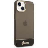 Guess gUHCP14SHGCOK ovitek za iPhone 14 6.1 - temno prozoren | Shoptok.si