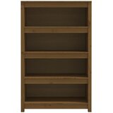 Ormarić za knjige boja meda 80x35x126 cm od masivne borovine | shoptok.hr