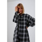 Marisse Shirt Dress With Tie Z-Su-3615 Black | shoptok.hr