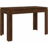  Blagovaonski stol boja smeđeg hrasta 120 x 60 x 76 cm drveni | shoptok.hr