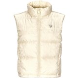 Guess NEW 4G LOGO PADDED VEST Bež Cijene