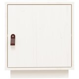  Noćni ormarići 2 kom bijeli 40 x 34 x 45 cm od masivne borovine | Eponuda.com