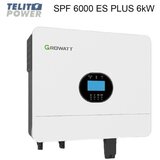 Growatt spf6000 es plus Solarni monofazni off grid hybrid Inverter 6kW ( 4547 ) Cene