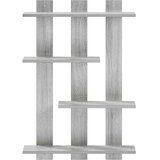  Zidna polica Siva Sonoma 61 x 13 5 x 88 cm Konstruirano drvo - Siva Sonoma 61 x 13 5 x 88 cm | shoptok.hr