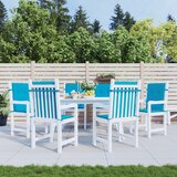  Jastuci za vrtne stolice 6 kom plavi 100 x 50 x 3 cm od tkanine | Eponuda.com