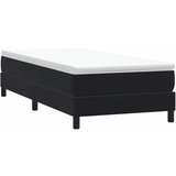 Maison Chic Box spring postelja - Vzmetna postelja brez vzmetnice črna 90x210 cm Velvet SL18706, (21881591) | Shoptok.si