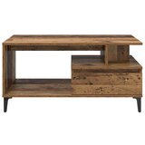 vidaXL Kava Stol Staro drvo 90 x 49 x 45 cm Konstruirano drvo | shoptok.hr