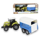 Magic Toys Farm Truck: Traktor za konje sa prikolicom, svjetlom i zvukom 23cm | shoptok.hr