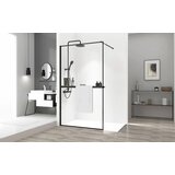REA Bath Držalo za brisače EVO BLACK za stene prhe | Shoptok.si