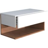 MID.YOU Nočna Omarica Usal Xl 60, Hrast, Bela | Shoptok.si