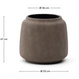 Kave Home Betonska ukrasna tegla za cvijeće ø 53 cm Lira – | shoptok.hr