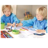  PREGAČA ZA LIKOVNI S RUKAVIMA 43X57 CM FABER-CASTELL 201203 PLAVA BLISTER | Shoptok.si