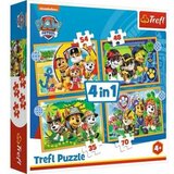 Trefl Puzzle Holiday Paw Patrol -4in1 (35/ 48/ 54/ 70 delova) Cene